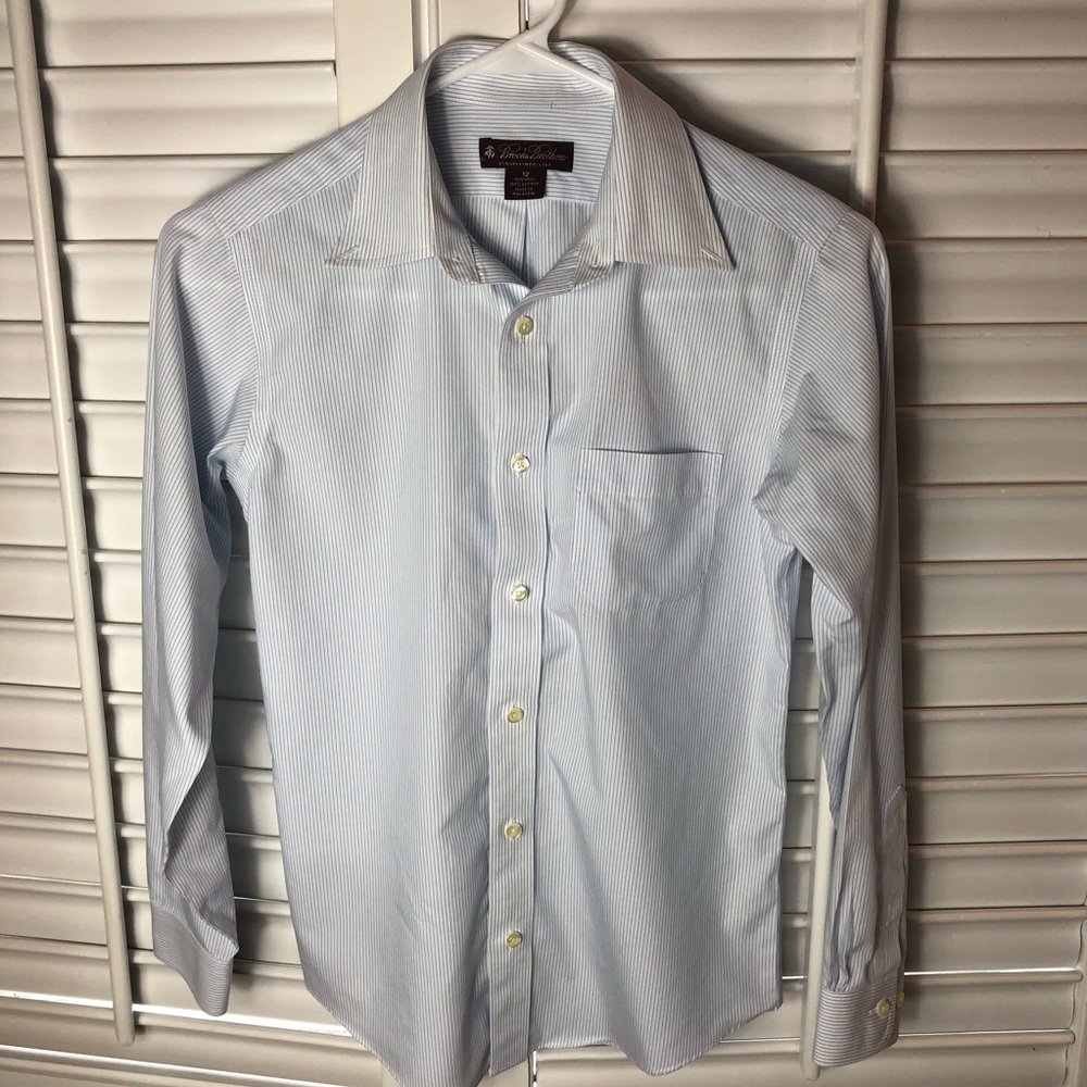 Brooks Brothers Pinstripe Oxford Shirt